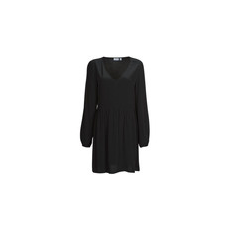 Vila Rövid ruhák VIFINI L/S SHORT DRESS Fekete DE 34