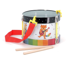 VILAC gyerek fém állatos dob játékhangszer