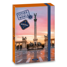Világ városai Cities of the World füzetbox A/4, Budapest füzetbox