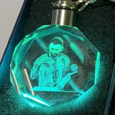 Világító Lionel Messi kulcstartó kulcstartó