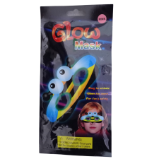  Világító szemálarc pink party kellék