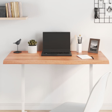  világosbarna kezelt tömör tölgyfa asztallap 100x50x(2-4) cm bútor