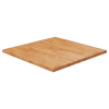  világosbarna kezelt tömör tölgyfa négyzet asztallap 70x70x2,5cm