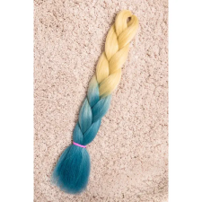  Világosszőke-Kék Ombre Póthaj 82-120 cm póthaj