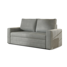  Világosszürke 2 személyes kanapé WAVE, kihúzható bútor