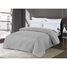  Világosszürke STONE mintás ágytakaró Méret: 170 x 210 cm lakástextília