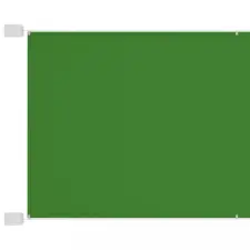  Világoszöld oxford-szövet függőleges napellenző 140x360 cm kerti bútor