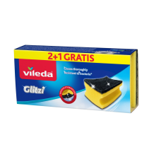  VILEDA Glitzi Kristály súrolószivacs 2+1 db tisztító- és takarítószer, higiénia