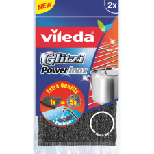Vileda Glitzi Power Inox súrolópárna 2 db-os kiszerelésben tisztító- és takarítószer, higiénia