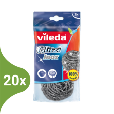 Vileda Inox fém súroló 2db-os (Karton - 20 csg) tisztító- és takarítószer, higiénia