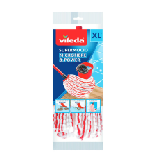  VILEDA MICROFIBER&amp;amp;POWER GYORSFELMOSÓ UTÁNTÖLTŐ FEJ 1DB takarító és háztartási eszköz