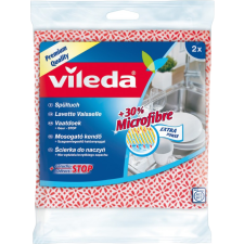  Vileda mosogatókendő 30% mikroszállal 2db-os takarító és háztartási eszköz