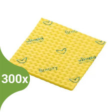Vileda Professional Breazy törlőkendő 35*35cm (Karton - 300 db) -Sárga tisztító- és takarítószer, higiénia