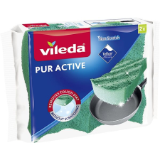 Vileda Pur Active közepes szivacs 2 db takarító és háztartási eszköz