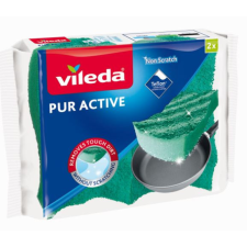  Vileda Pur Active mosogatószivacs 2db tisztító- és takarítószer, higiénia