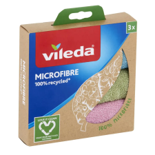 Vileda Recycled újrahasznosított mikroszálas törlőkendő 3db tisztító- és takarítószer, higiénia