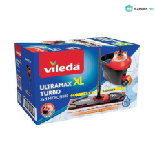 Vileda Vileda Turbo Ultramax Easy Wring felmosószett (pedálos vödör, téglalap mop) takarító és háztartási eszköz