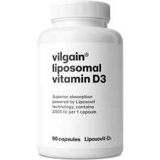 Vilgain Liposzomális D3-vitamin, 90 kapszula vitamin és táplálékkiegészítő