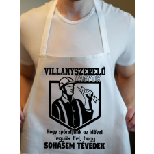  Villanyszerelő kötény - Spóroljunk az idővel lakástextília