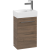 Villeroy &amp; Boch Avento Alsószekrény, zsanér bal oldalon 340 mm Arizona Oak
