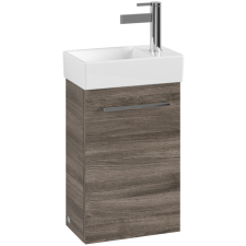 Villeroy &amp; Boch Avento Alsószekrény, zsanér bal oldalon 340 mm Stone Oak fürdőszoba bútor