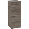 Villeroy &amp; Boch Avento Oldalszekrény, zsanér bal oldalon 347 mm Stone Oak