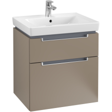 Villeroy &amp; Boch Subway 2.0 fürdőszoba bútor 600 mm Truffle Grey (mosdókagyló nélkül) fürdőszoba bútor
