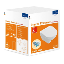 Villeroy and Boch Villeroy & Boch O.Novo mélyöblítésű kompakt wc kombipack - 5688HR01 fürdőszoba kiegészítő