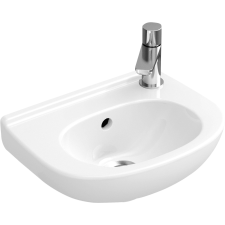 Villeroy & Boch O.Novo mosdótál 36x27.5 cm félkör alakú fehér 536036R1 fürdőkellék