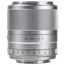 Viltrox PFU RBMH 33mm f/1.4 STM (Canon EF-M) (ezüst) objektív