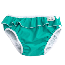 Vimse úszópelenka - fodros Crayon Green - XXL pelenka