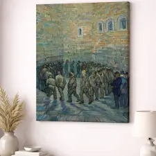  Vincent van Gogh - A rabok köre vászonkép dekoráció