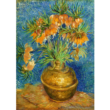 Vincent Van Gogh Rézvázás liliomok puzzle 1000 darabos puzzle, kirakós