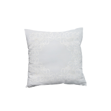  VINING LEAVES dekoratív párnahuzat 40x40 cm, fehér lakástextília
