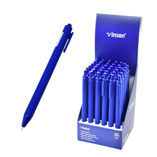 Vinson Golyóstoll nyomógombos 0,7mm Vinson Connect S1 kék test toll