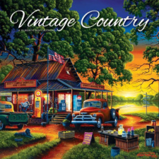  Vintage Country 2024 Square Hopper naptár, kalendárium
