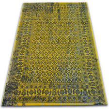 Vintage szőnyeg Virágok 22209/025 sárga 200x290 cm lakástextília