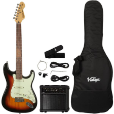 Vintage V60 Coaster Electric Guitar Pack 3TS gitár és basszusgitár