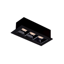 Viokef Aden fekete LED beépíthető lámpa (VIO-4281700) LED 1 izzós IP20 világítás