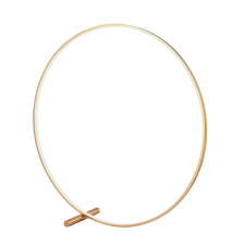 Viokef Circle arany LED állólámpa (VIO-4303001) LED 1 izzós IP20 világítás