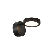 Viokef Eden fekete LED falikar (VIO-4307700) LED 1 izzós IP20 világítás