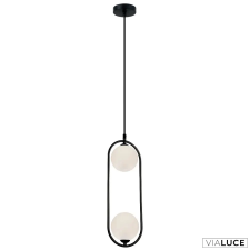 Viokef Fekete 1 ágú függeszték, G9, Fancy, VIO-4208700 világítás