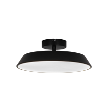 Viokef Flat fekete LED mennyezeti lámpa (VIO-4296901) LED 1 izzós IP20 világítás