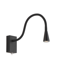 Viokef Koko fekete LED falikar (VIO-4157500) LED 1 izzós IP20 világítás