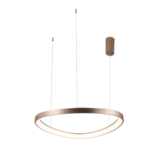 Viokef Loop arany LED függesztett lámpa (VIO-4222800) LED 1 izzós IP20 világítás