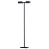 Viokef Nosto szürke-fekete LED állólámpa (VIO-4276700) LED 1 izzós IP20