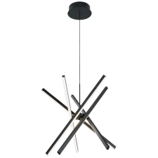 Viokef Ray fekete LED függesztett lámpa (VIO-4301300) LED 1 izzós IP20 világítás