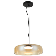 Viokef Simple fekete-pezsgő LED függesztett lámpa (VIO-4302401) LED 1 izzós IP20 világítás