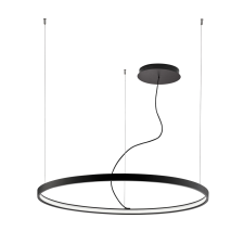 Viokef Verdi fekete LED függesztett lámpa (VIO-4224301) LED 1 izzós IP20 világítás