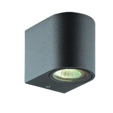 Viokef Wall lamp dark gray round H:80 Tilos világítás